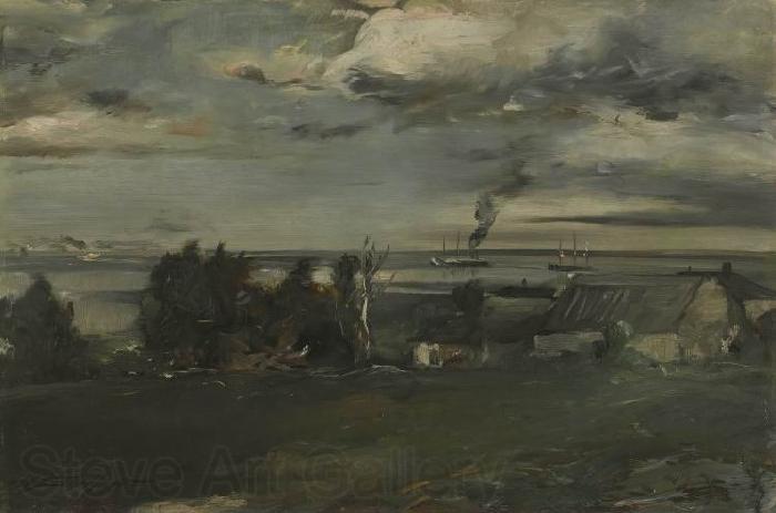Walter Shirlaw Lake Superior France oil painting art